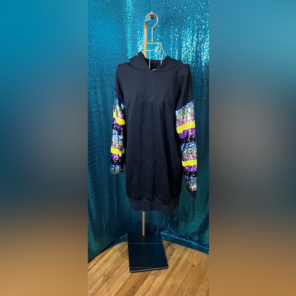 Black Bling Hoodie